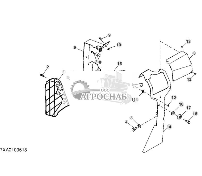 ОПОРЫ ЭКРАНАКАПОТА ТУРБО (ЗАДНИЕ) - ST394152 429.jpg